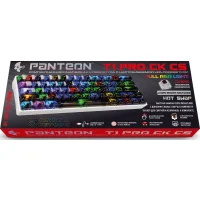 Клавиатура Jet.A Panteon T1 PRO CK CS (белый-черный) фото 4